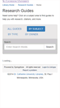Mobile Screenshot of libguides.stkate.edu